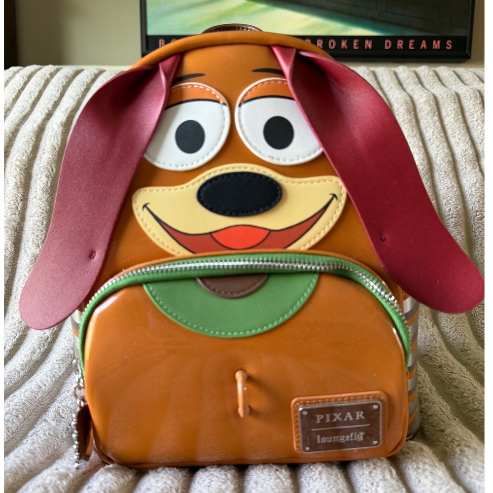 Loungefly Pixar Toy Story Slinky Dog Cosplay Mini Backpack Orange New
